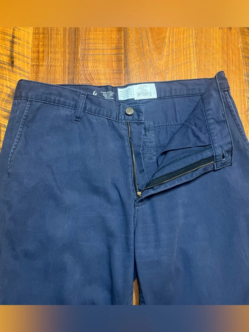 Lapco Fire Resistant Navy Pants Size 36x34